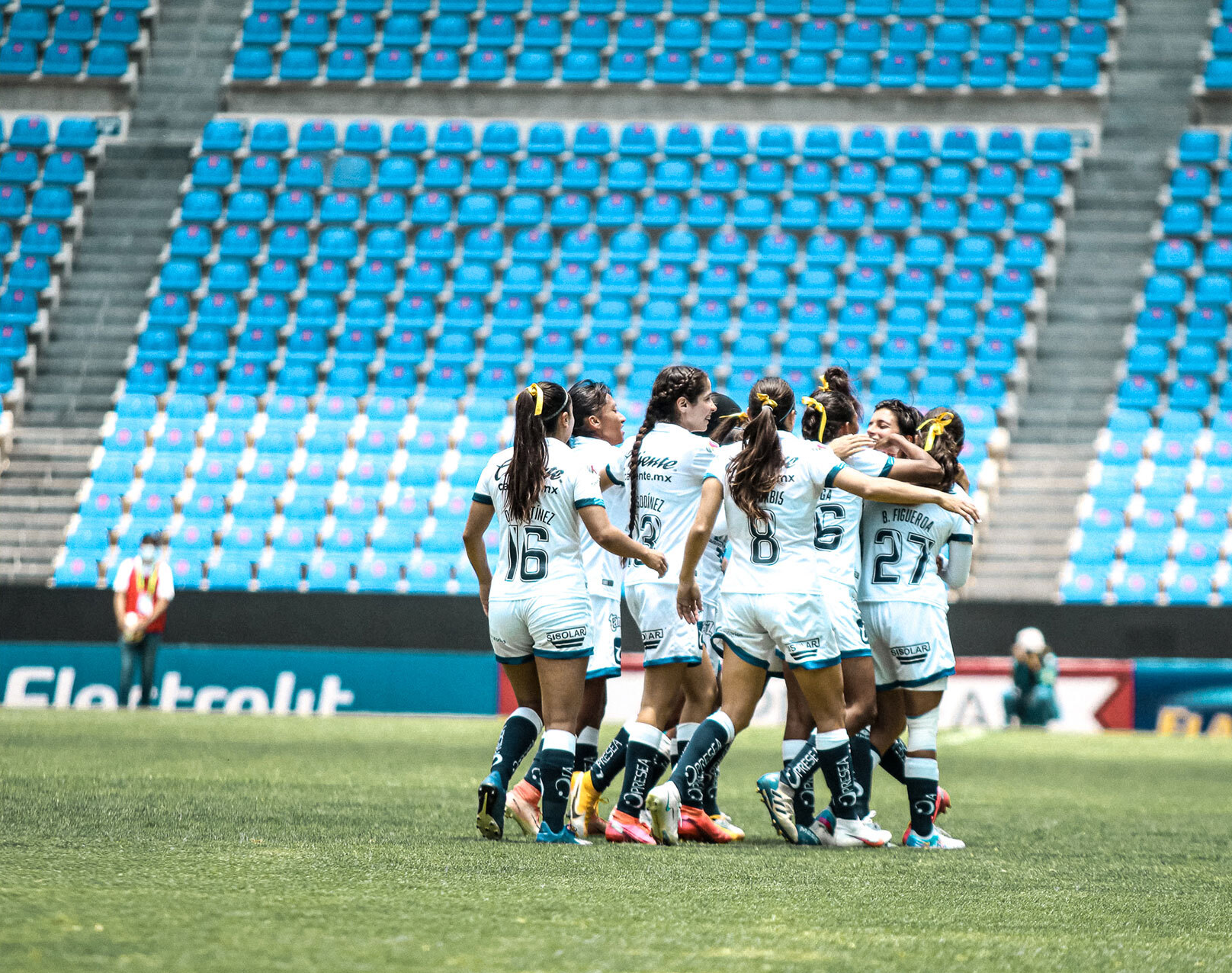 Puebla Femenil se despide del torneo con una alegría en casa frente al América