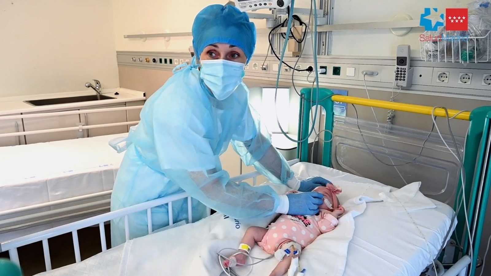 Un hospital de Madrid realizó el primer trasplante de corazón en parada a un bebé incompatible con el donante