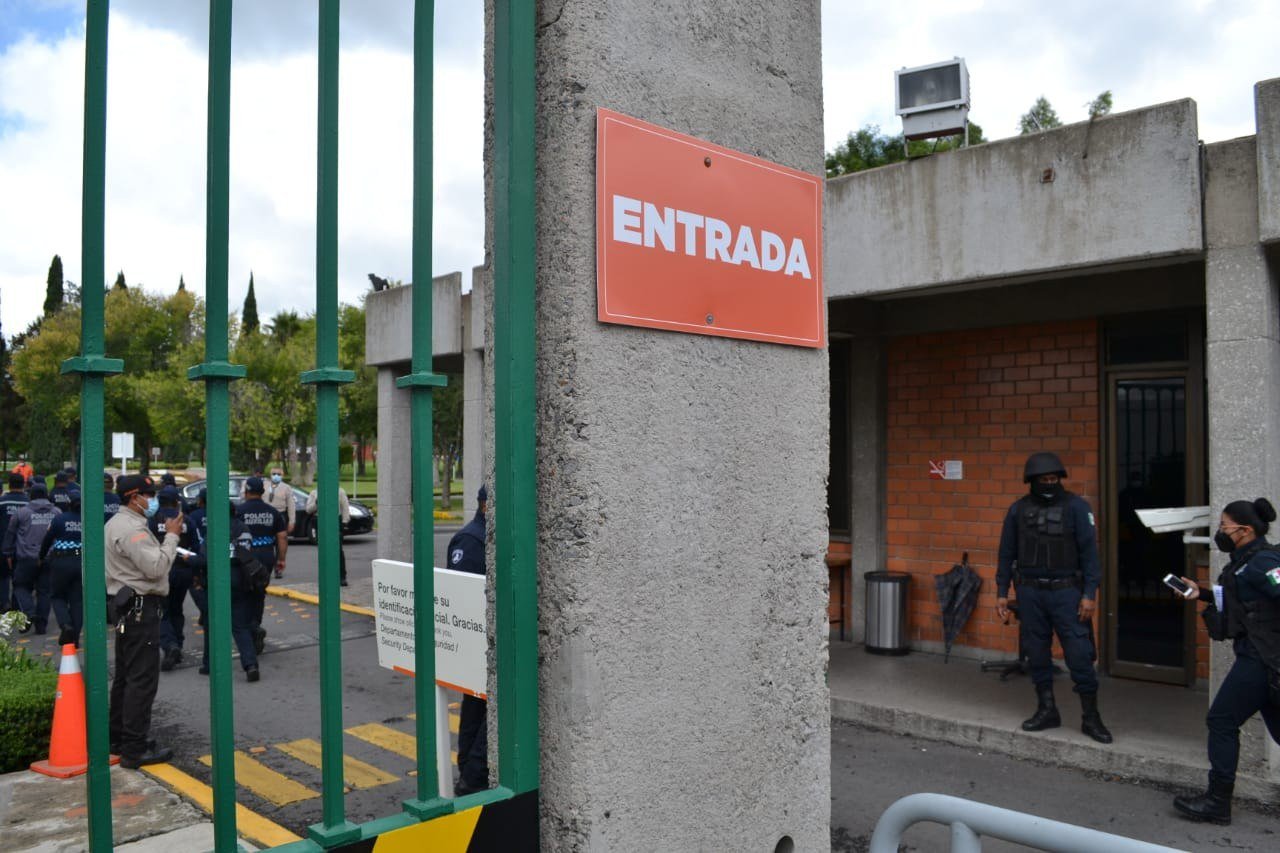 La Policía Estatal desalojó la Universidad de las Américas Puebla