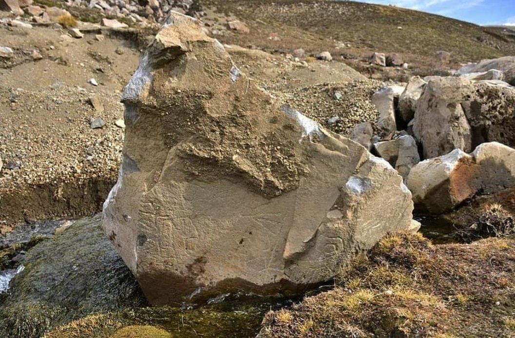 Denuncian destrucción de petroglifos de Laguna del Maule: Habían sido descubiertos en 2019