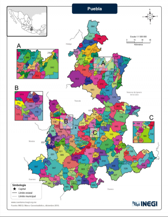 Puebla Municipios