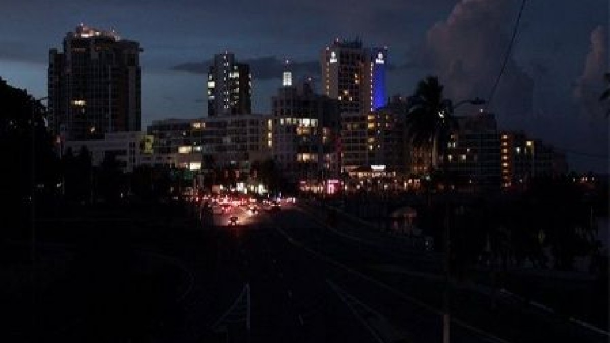 Puerto Rico registra nuevo apagón masivo