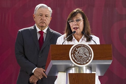 Solicita Tribunal a AMLO sancionar a Rocío Nahle por incumplir veda