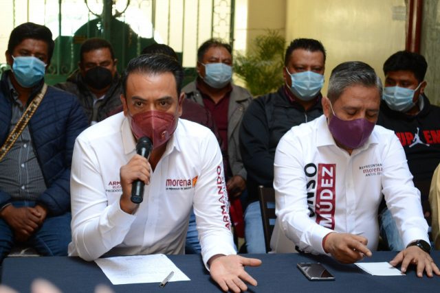 Armando Ruiz Solís, candidato de Morena a la alcaldía de Libres