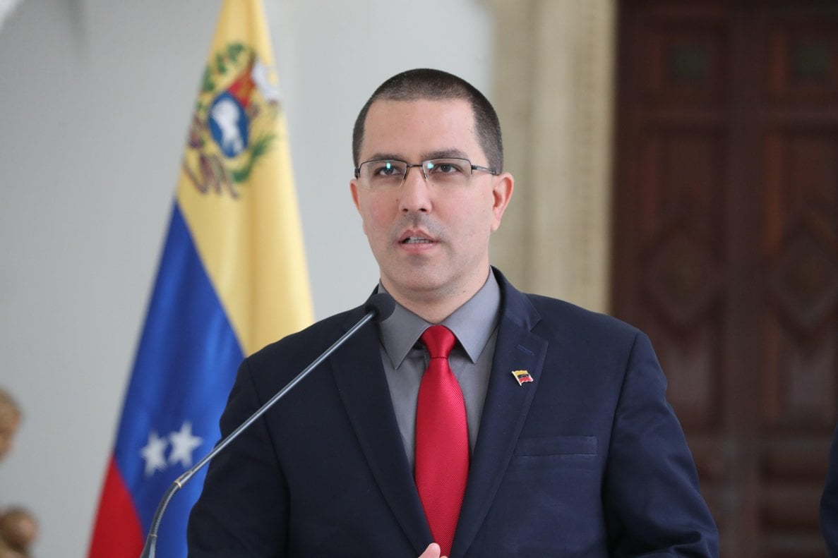 «Lo que han hecho es bloquear»: canciller Arreaza desmiente donación de EE. UU. a Venezuela