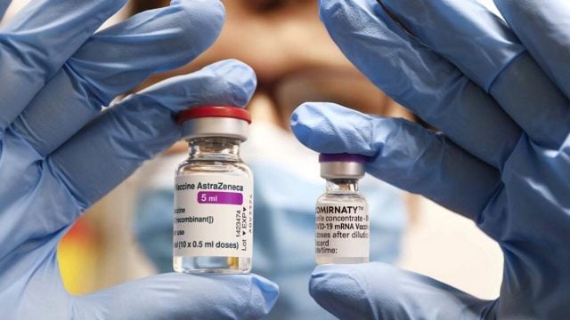 Alta eficacia contra variante Delta, de vacunas AstraZeneca y Pfizer