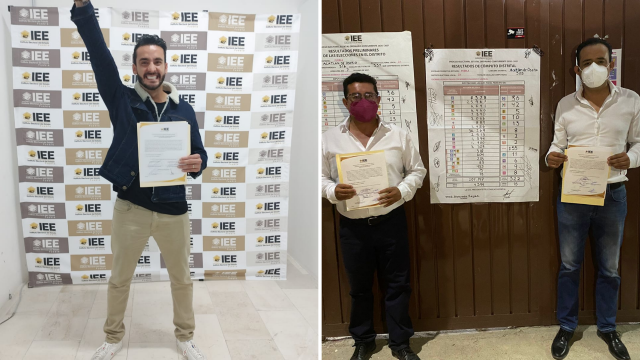 Antonio López y Eduardo Castillo, los morenistas que vencieron a Antorcha en la disputa por el Congreso local