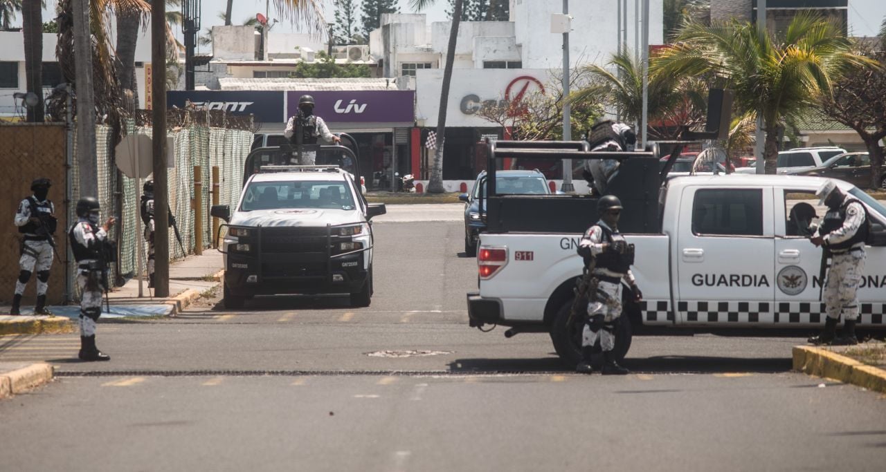 Operativo antisecuestro de la Guardia Nacional