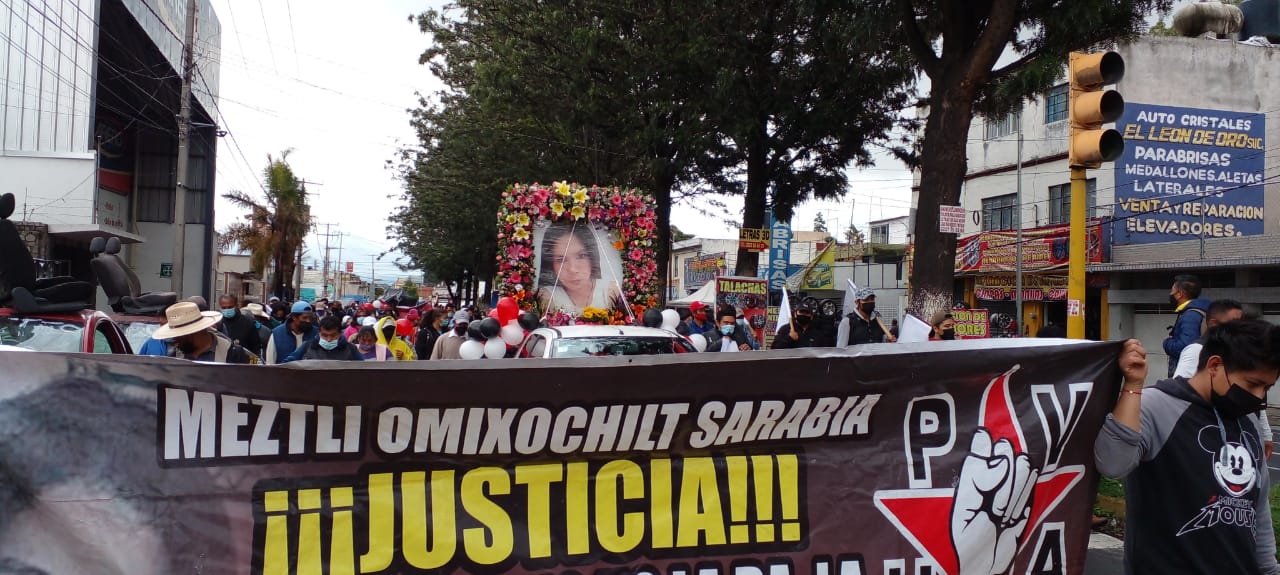 Por los 4 años del asesinato de Meztli Sarabia e irregularidades en el proceso, protesta la 28 de Octubre