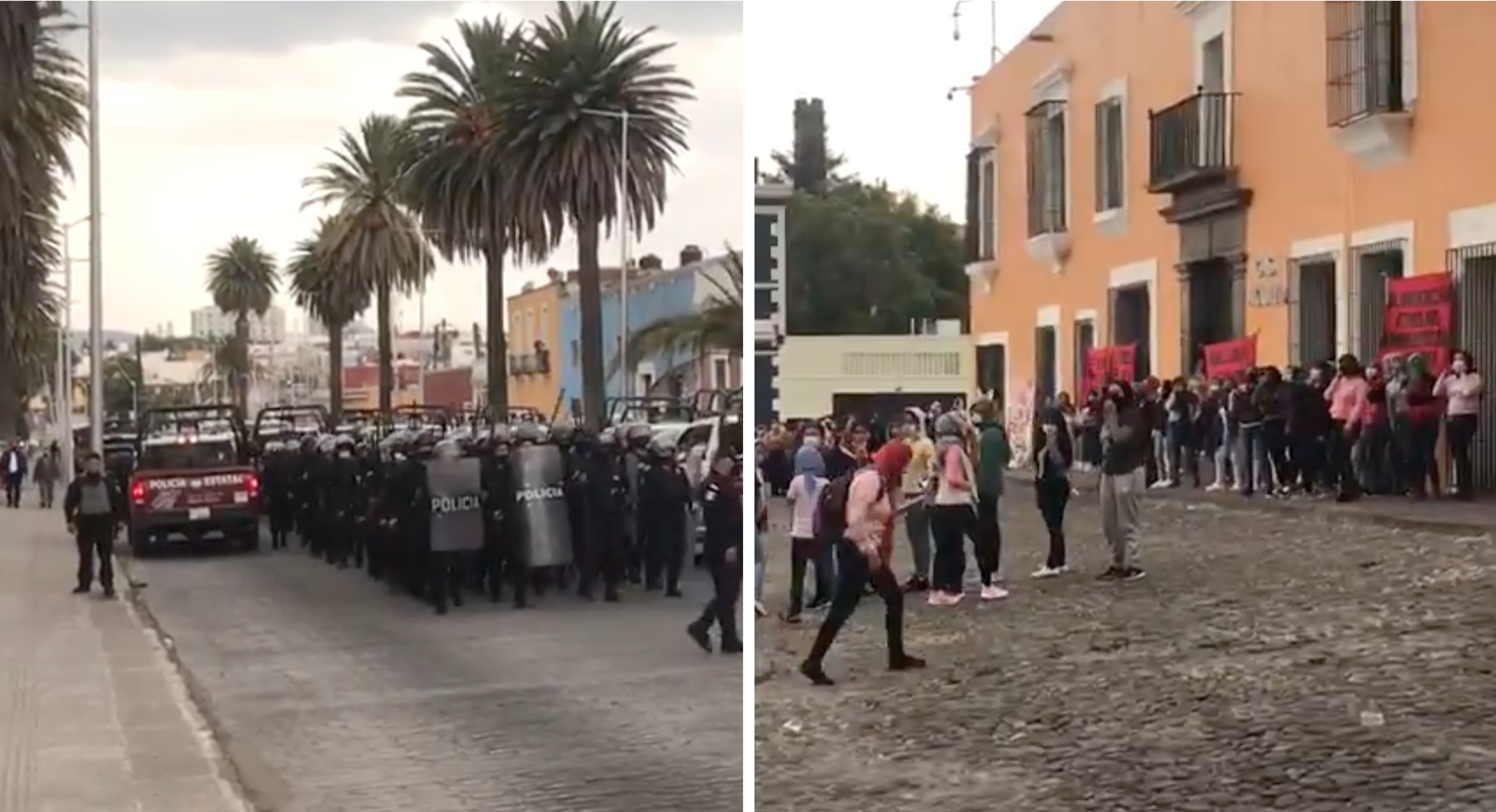Organizaciones piden investigar las violaciones de derechos humanos de normalistas en Puebla