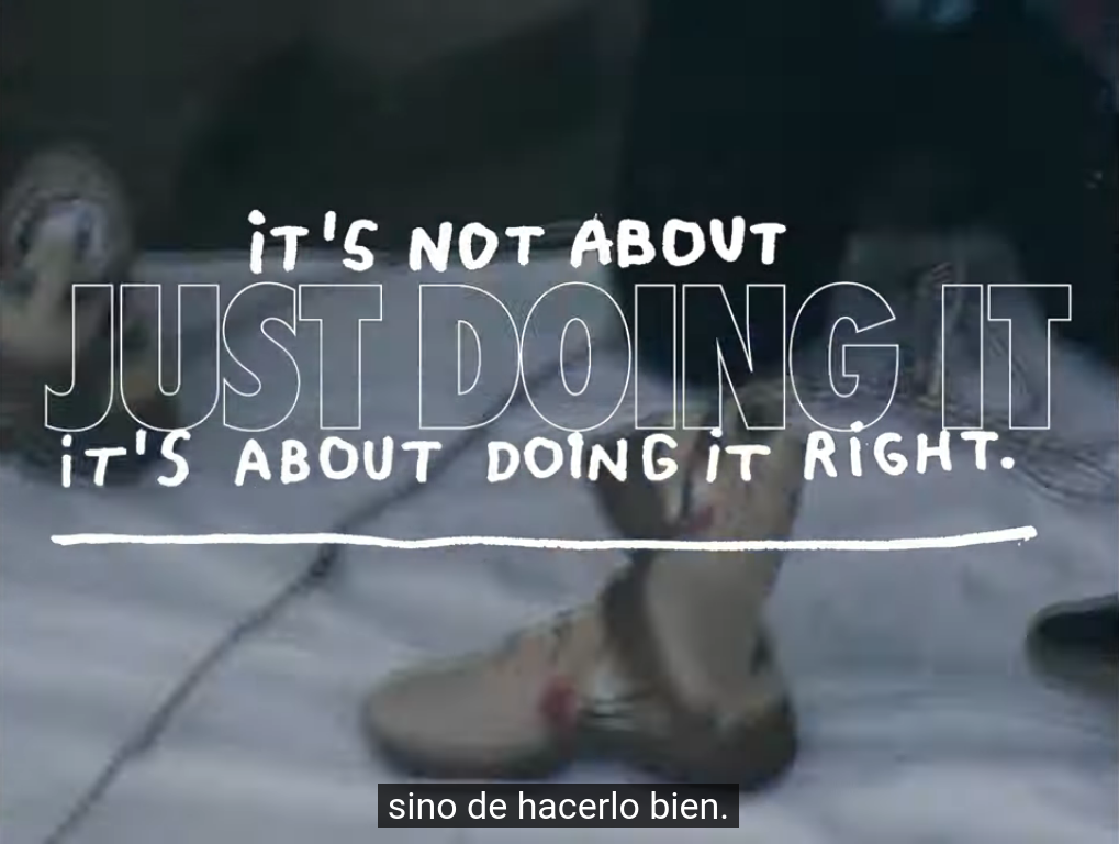 Colectivo de vendedores ambulantes desafía el Just do it de Nike