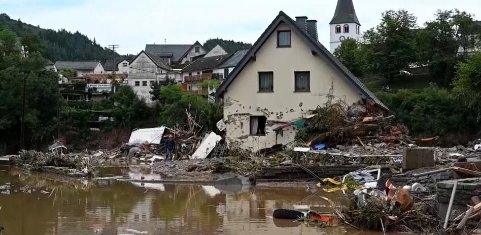 Asciende a 150 cifra de muertos y a 1000 los desaparecidos por inundaciones en Alemania y Bélgica