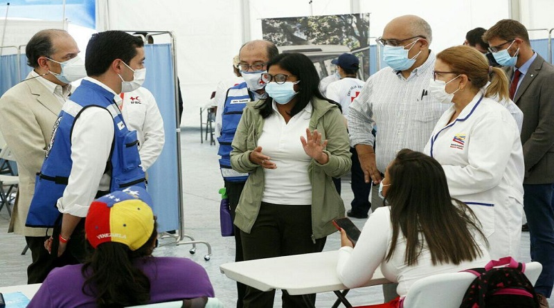 Venezuela agradece apoyo de la Cruz Roja en plan de vacunación