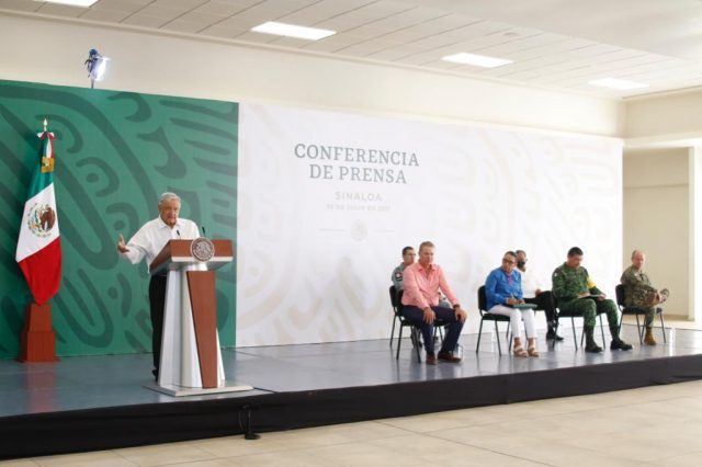 Gobierno federal respalda acciones de seguridad en Sinaloa