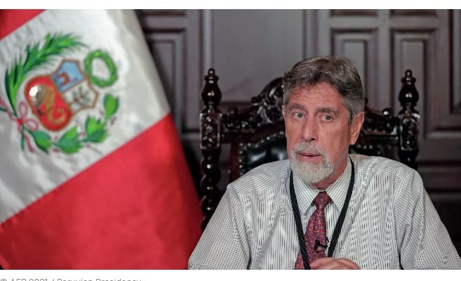 Presidente de Perú reitera que el Ejecutivo no puede interferir en los resultados del balotaje
