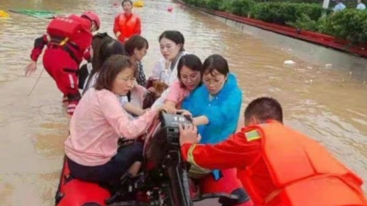 Asciende a 33 el número de fallecidos por las inundaciones en China