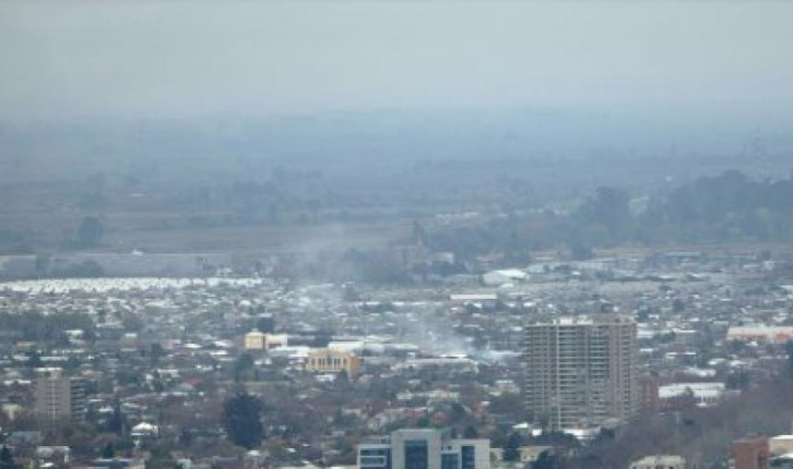 Valle central de la Región del Maule fue declarado zona saturada de material particulado