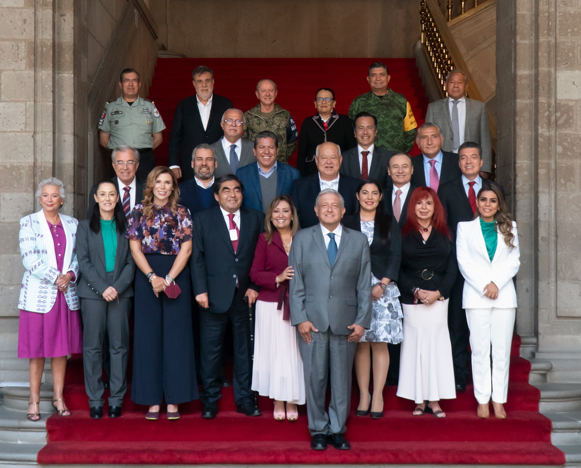 Reunión de Andrés Manuel López Obrador con las y los gobernadores de Morena