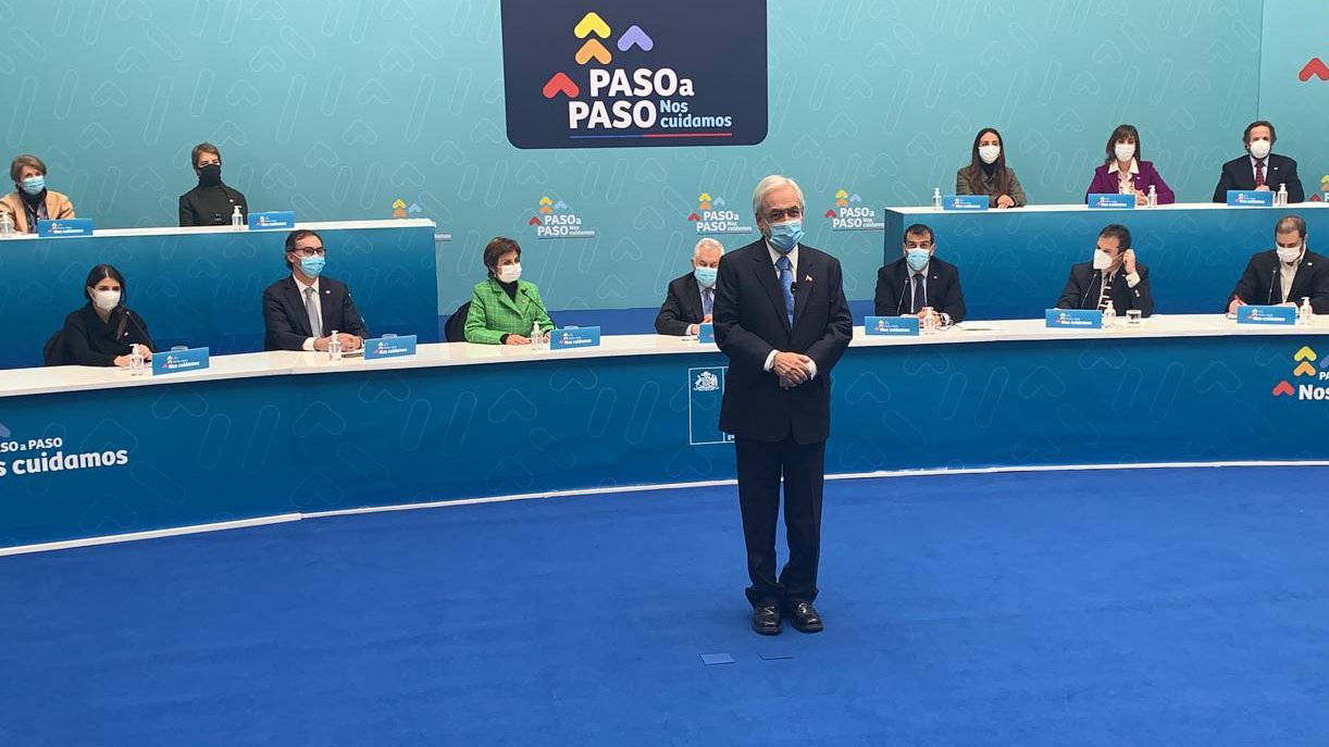Cambios en toque de queda, clases presenciales y aforos para comercios: Piñera anuncia modificaciones al plan Paso a Paso que entrarán en vigencia el 15 de julio