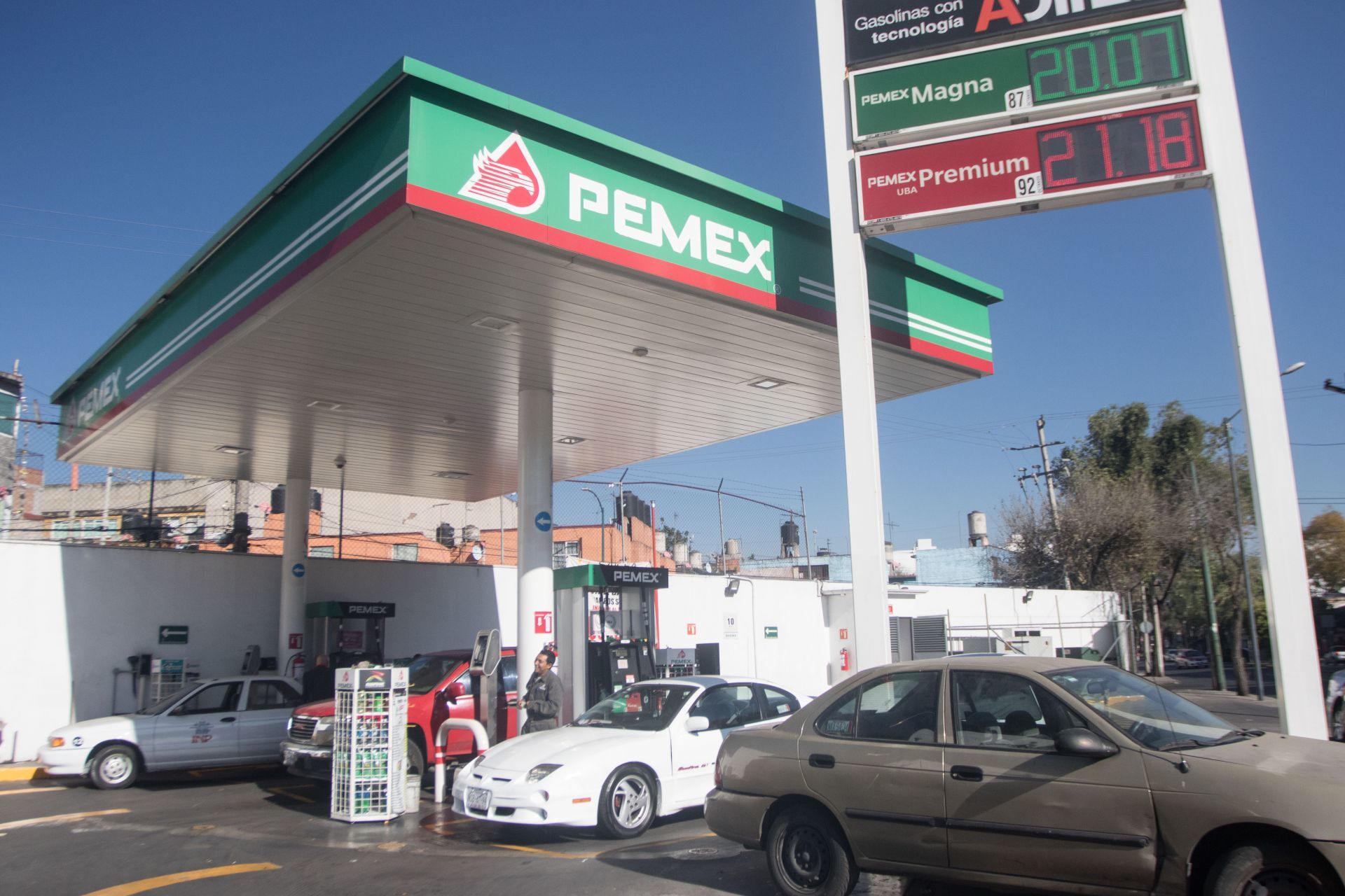 Gasolinería de Pemex