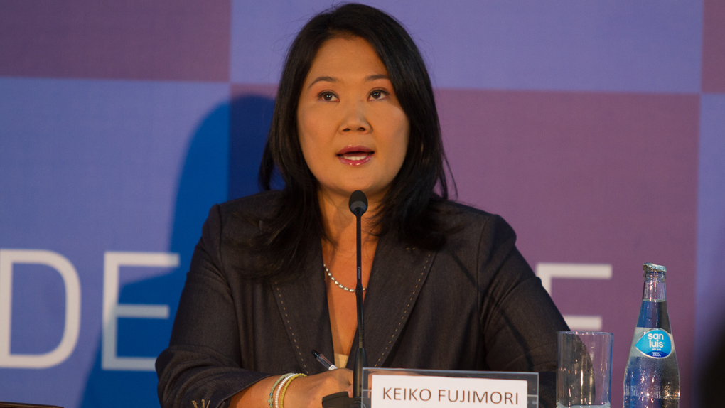 Keiko Fujimori: «Voy a reconocer los resultados porque es lo que manda la ley»