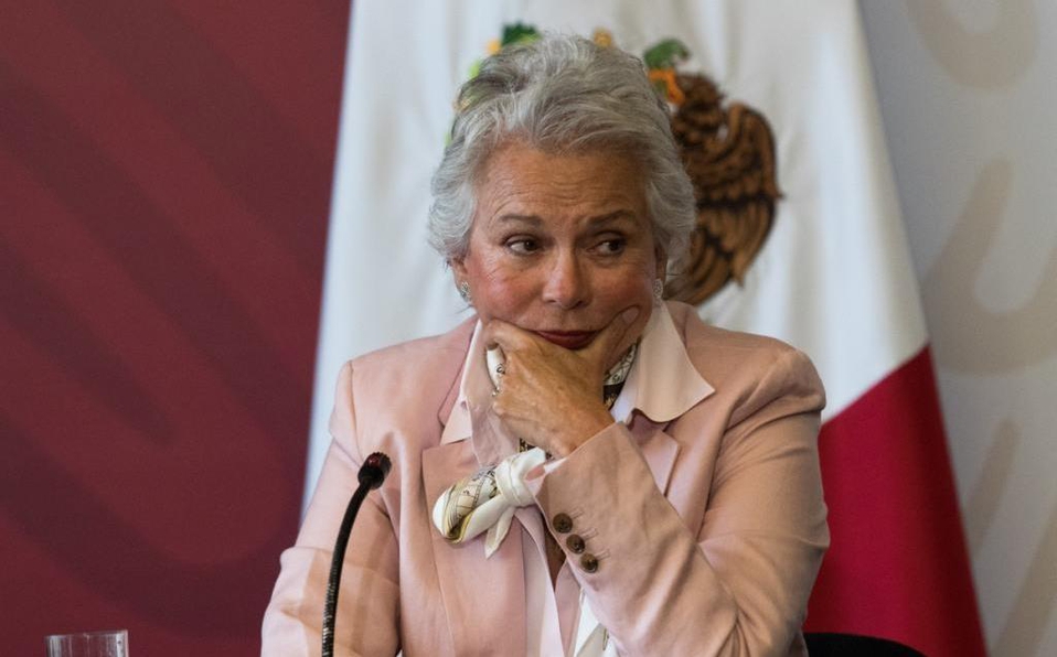 Olga Sánchez Cordero se despide de Gobernación; regresará al Senado