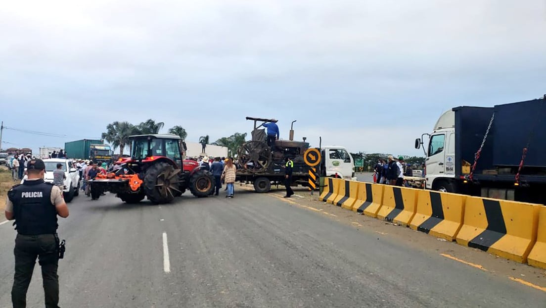 Ecuador: realizan paro campesino por incumplimiento de promesas de campaña