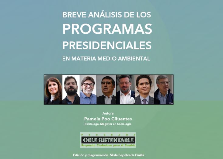 Informe Poo: El primer análisis comparado de programas ambientales de candidaturas presidenciales