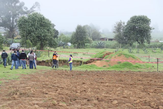 Nuevo socavón de Ahuezotepec