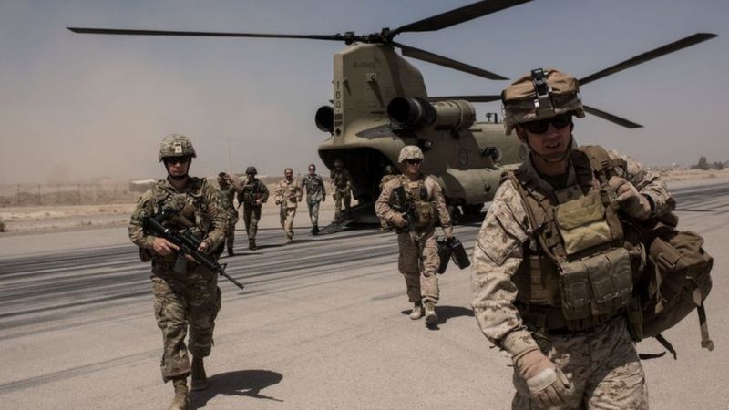 Afganistán armas EEUU