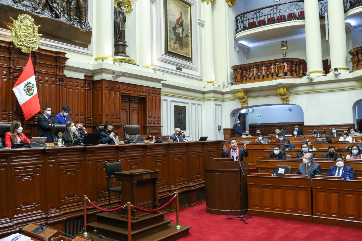 Congreso Perú voto de confianza