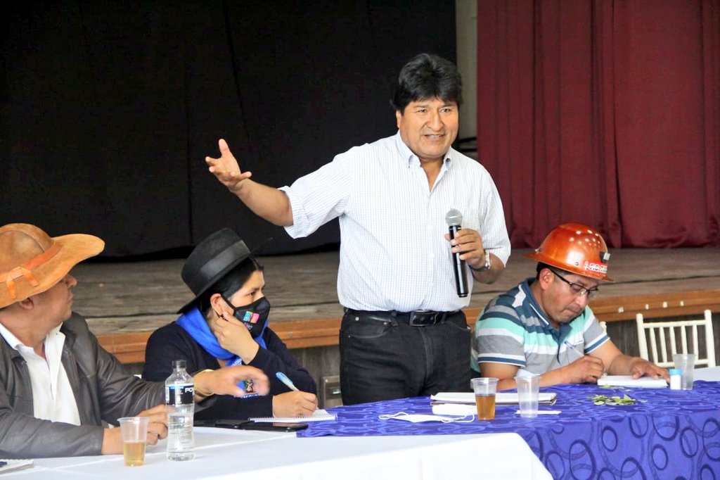 Organizaciones sociales de Bolivia lanzan «Estado Mayor del Pueblo» en defensa de Arce