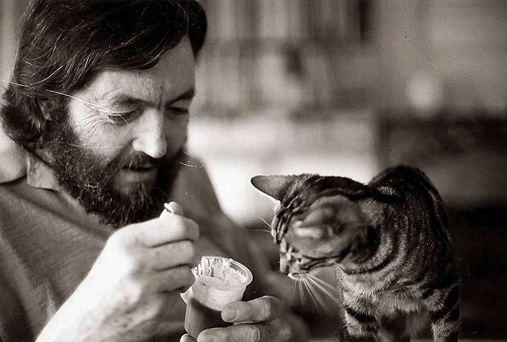 Julio Cortázar y otros escritores amantes de los gatos