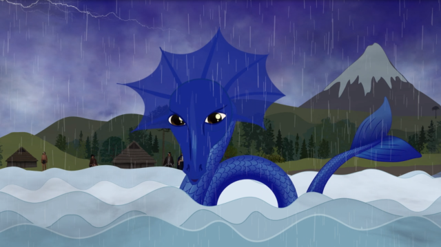 Liberan primeros capítulos de serie animada que ayuda entender a niños y niñas el riesgo de tsunami