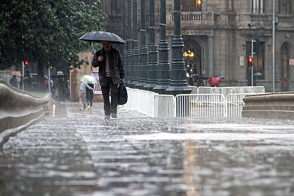 Mapa identifica las comunas que sufren más daños por precipitaciones en la Región Metropolitana