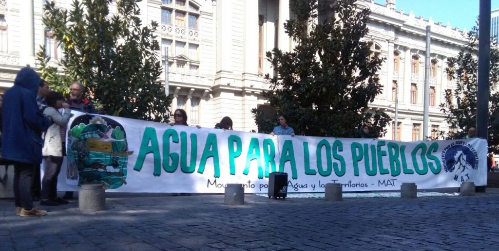 Por la protección de los DDHH y el reconocimiento de los Derechos de la Naturaleza: Movimiento por el Agua y los Territorios expuso en la Convención Constitucional