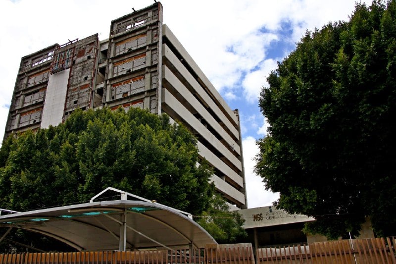 Hospital San Alejandro en la hora de su debacle