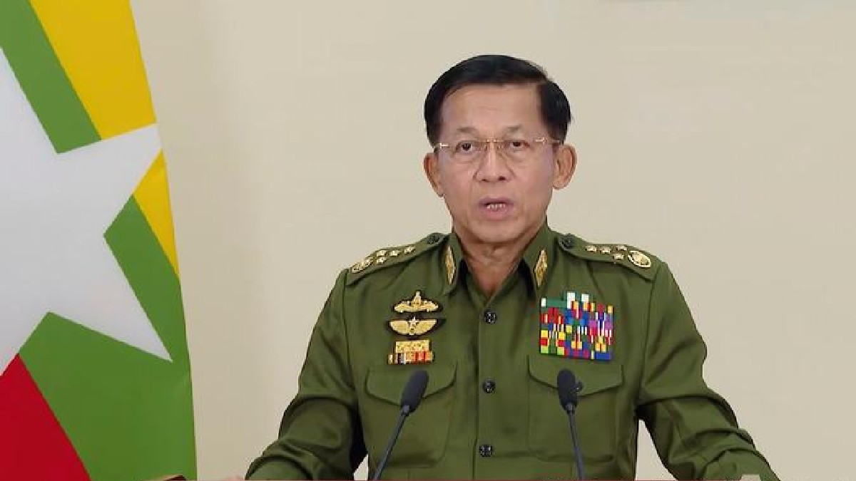 Junta militar de Myanmar asegura que restablecerá el sistema democrático