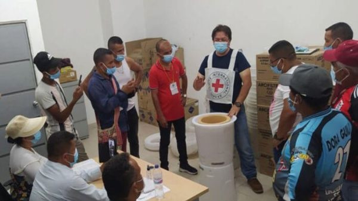 Cruz Roja de Colombia alerta sobre 2.600 desplazados en el departamento de Bolívar