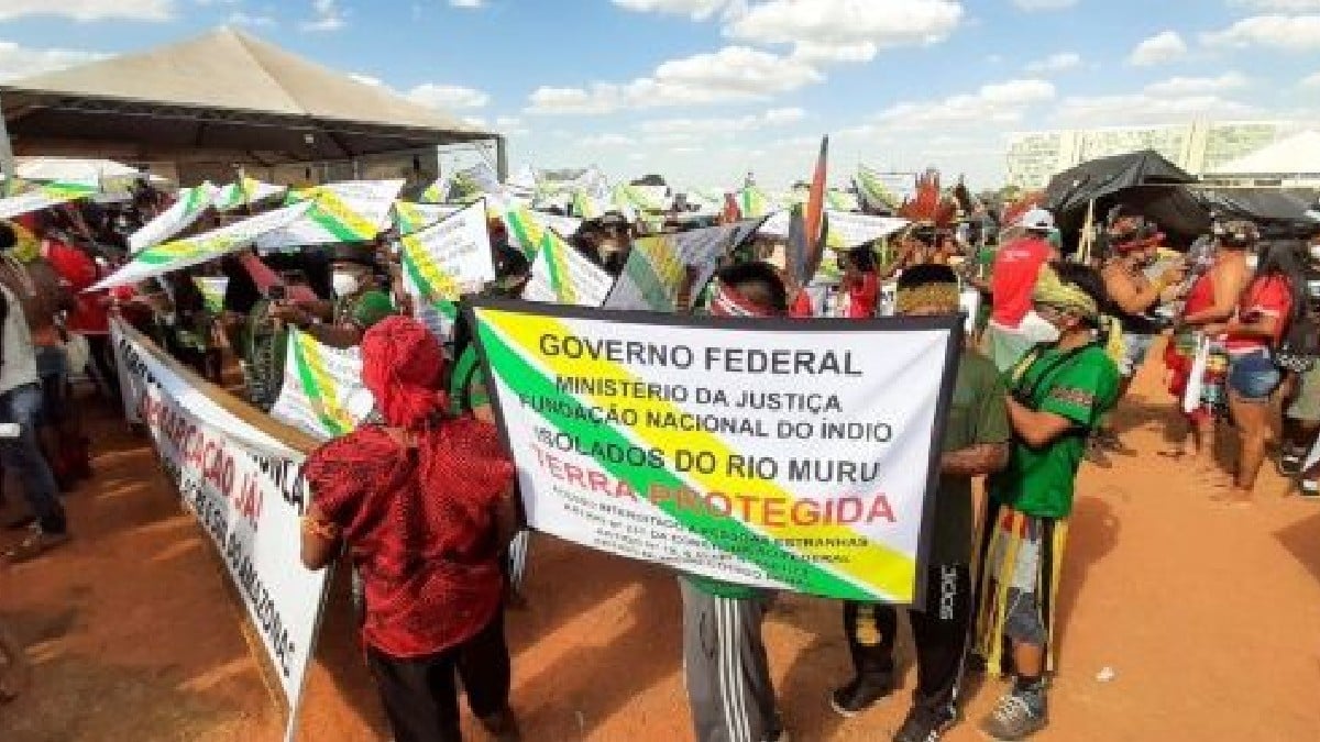 Movimiento indígena de Brasil continúa en la lucha por el territorio