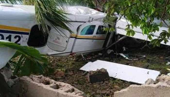 Una avioneta se estrelló en el patio de una casa del oriente venezolano: el piloto está solicitado por la DEA