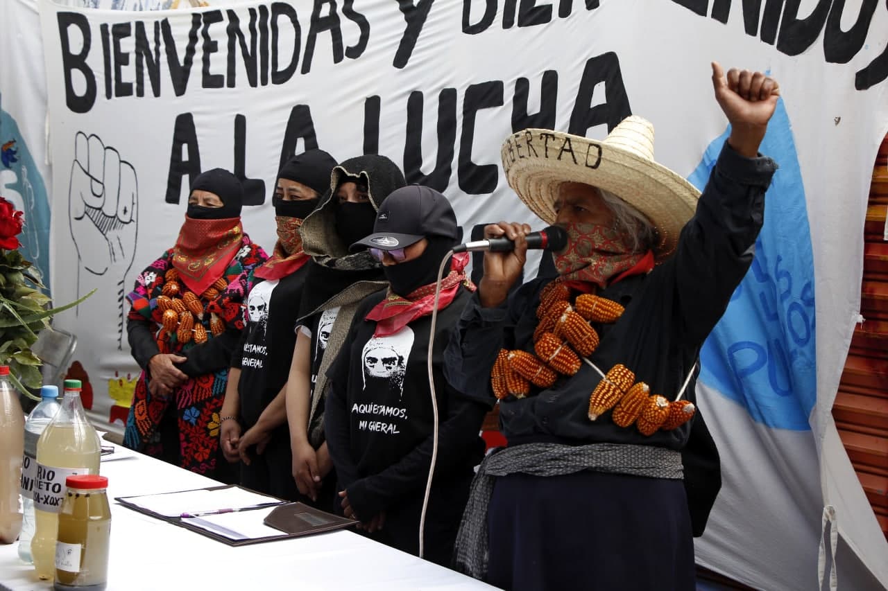 Pueblos Unidos y Zapatistas del Agua inician encuentro internacional