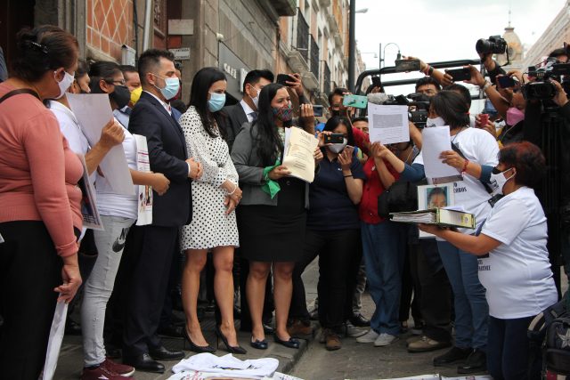 Exhortan a diputados de Puebla a respaldar legalmente a las familias de personas desaparecidas