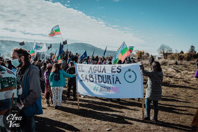 Comunidades se movilizaron para decir NO a represa en Rucalhue : «Son daños irreparables los que quieren cometer y de eso la población ya está alertada»