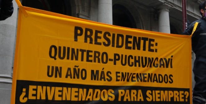 A tres años de intoxicaciones masivas: Comunidades de Quintero y Puchuncaví exigen soluciones reales y denuncian que el Estado hace oídos sordos a sus demandas