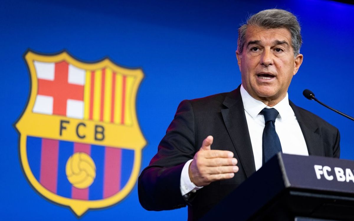 (Video) Presidente del FC Barcelona: «No voy a hipotecar el club para contratar al mejor jugador de la historia»