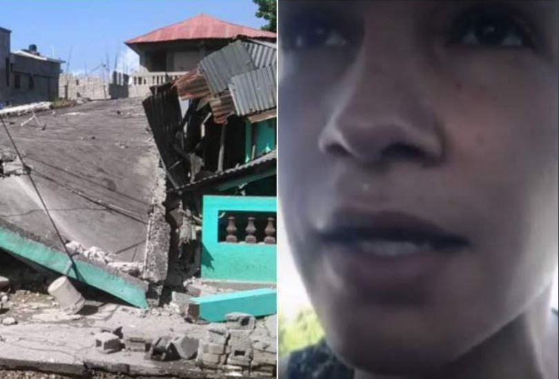 (Video) «El daño ha sido muy grande y esperamos que las alarmas de tsunami bajen»: Testimonio de chilena que vivió terremoto en Haití