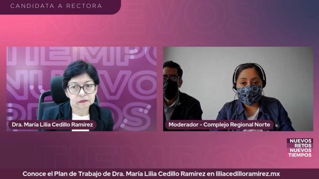Lilia Cedillo promete a comunidad de la BUAP una gestión cercana