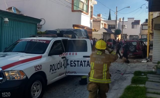Explota artefacto en la colonia poblana Real de Guadalupe