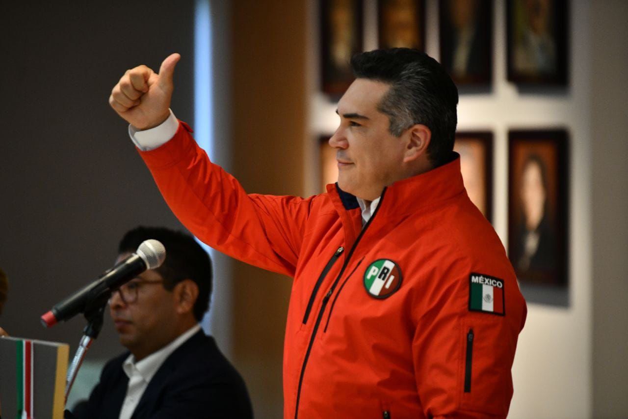 Acotar a Morena en el Congreso de Puebla, la apuesta de Alejandro Moreno Cárdenas, líder nacional del PRI